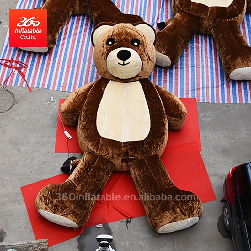 3M Giant Inflatable animal mascot Teddy Bear, Customized PlushTeddy Bear Inflatable For decoration