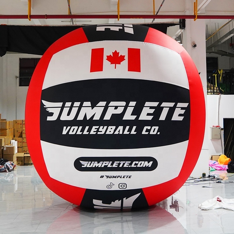 Giant Advertising 4m Inflatable Volleyball Inflatables Ball Balloons Custom Oxford Inflatable Balloon