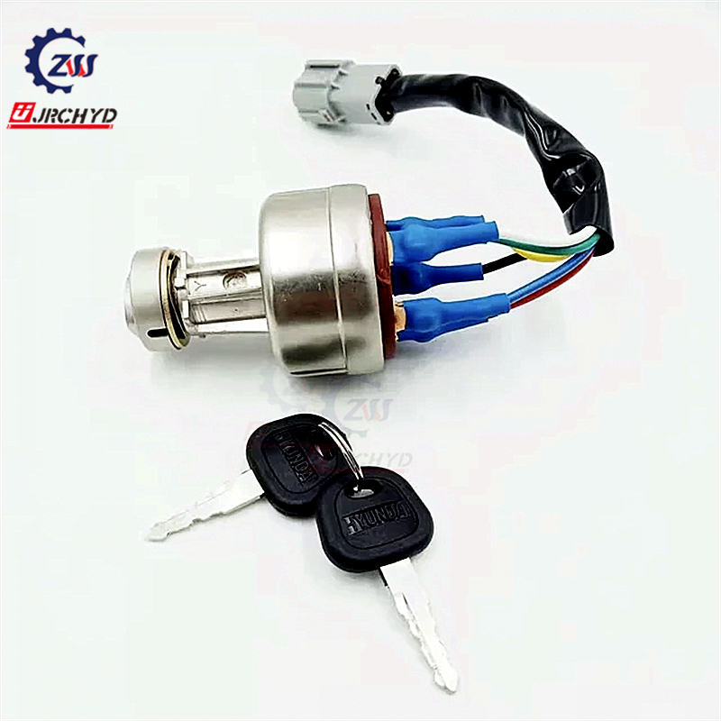 Factory high quality cylinder starter ignition switch with key 21N4-10400 for Hyundai