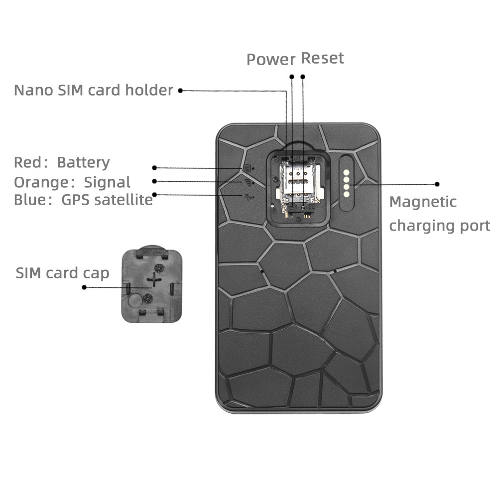 New G50 4G GPS Tracker IP67 Waterproof Strong Magnetic S M L Long Standby SOS Call Anti Lost Alarm for Vehicle Car Motorcycle