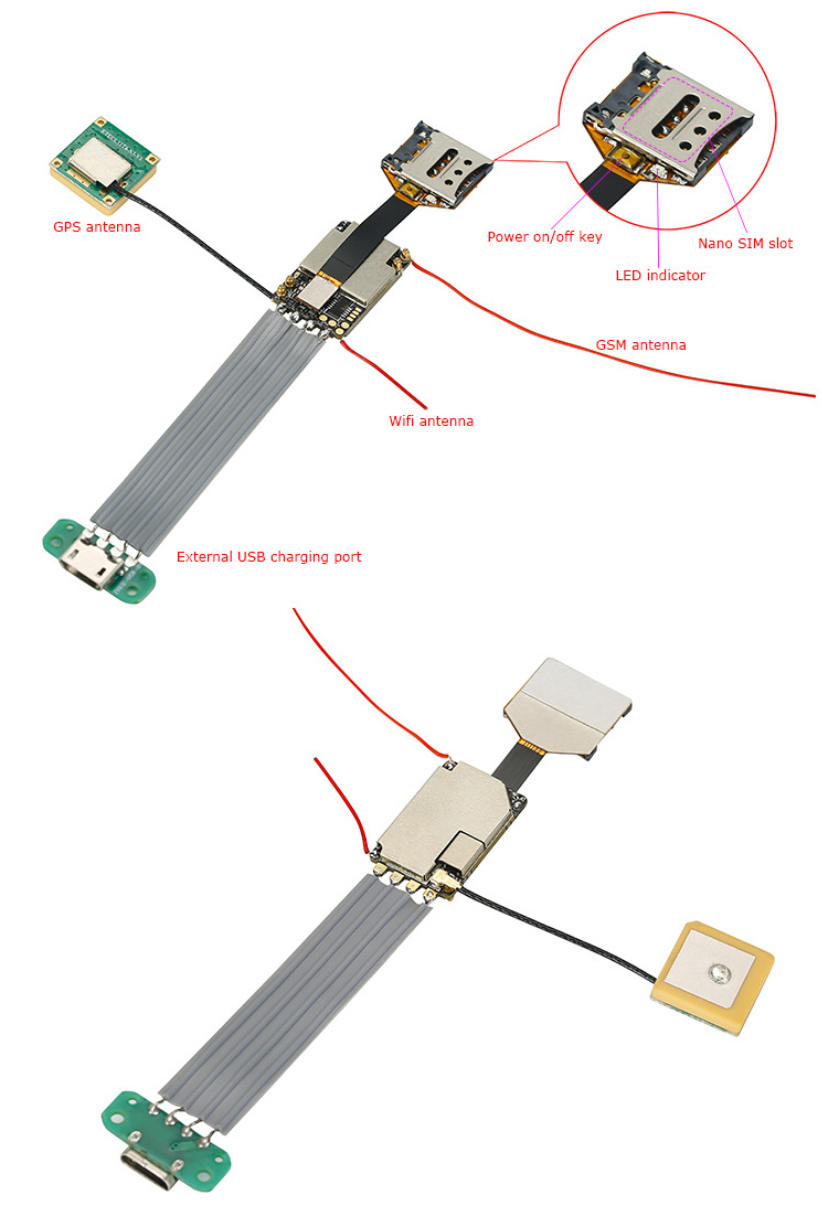 ZX310 world smallest micro GSM sim card GPS tracking chip for TV/Laptop/mobile phone/office/home