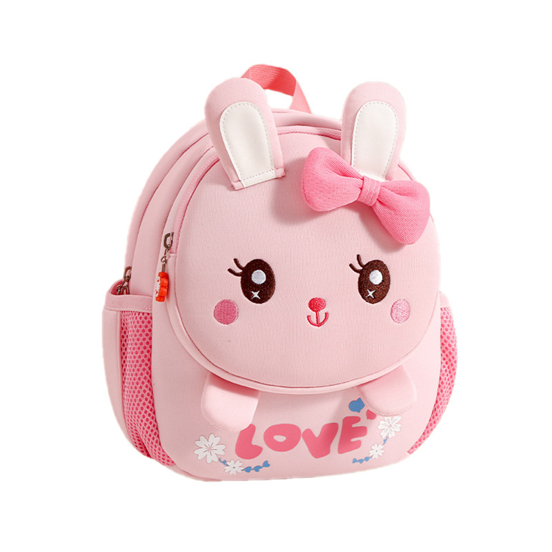 Wholesale cartoon cute little rabbit kindergarten small schoolbag new lightweight boy and girl baby backpack for kids