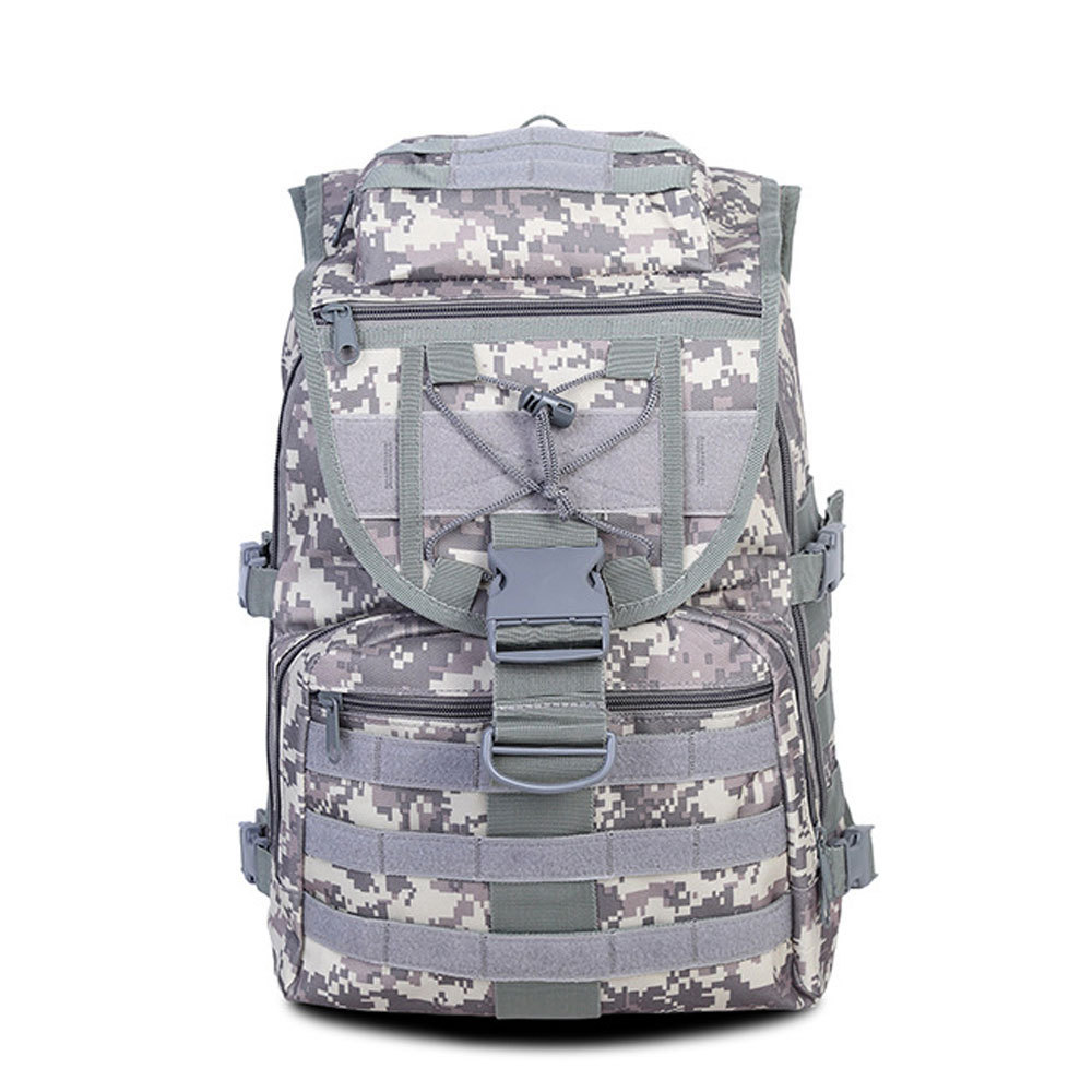 Camouflage Rucksacks Large Capacity Waterproof Tactical Style Polyester Backpack Bag