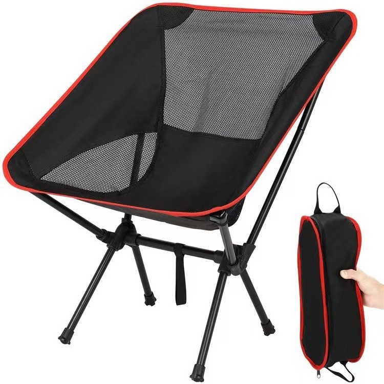 Folding Portable Lightweight Aluminum foldable Chair Camp Chairs Outdoor Moon Camping Chair