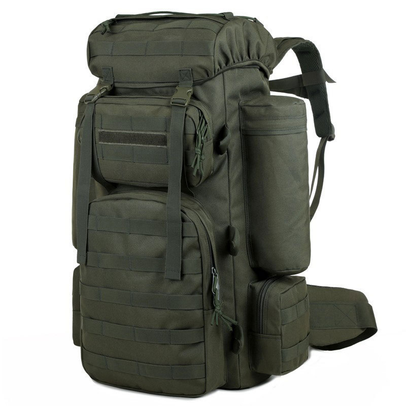 Assault Hydration Tactical Backpack Multicam Camouflage Zipper Closure Softback Hiking Backpacking System Anti-Theft Polyester