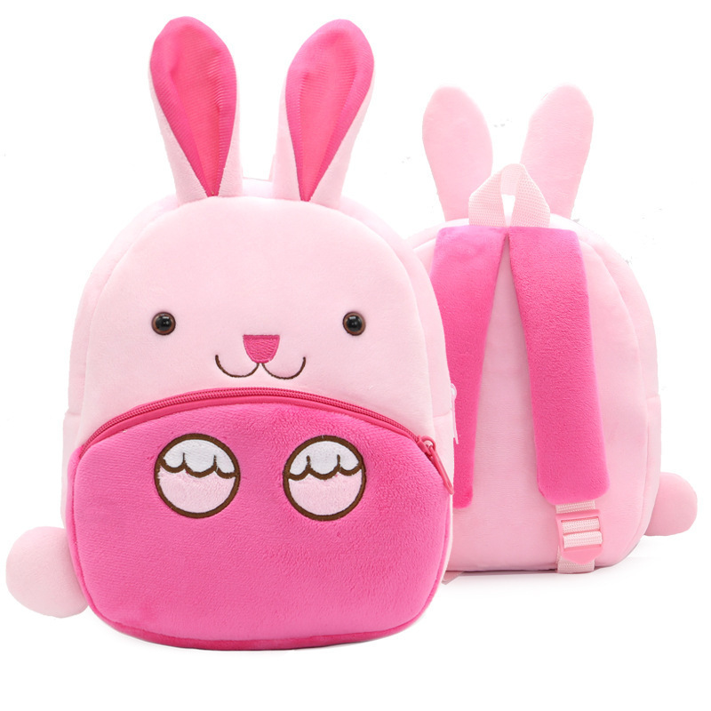 2022 Hot Selling Wholesale Cute Cartoon school bag animal plush backpack children fashion kids backpack Mochilas