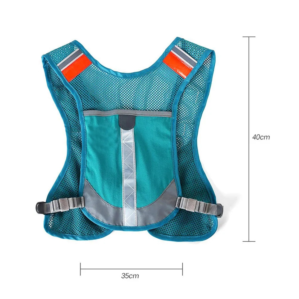 Running backpack men's cross-country vest night running cycling backpack breathable reflective vest women's outdoor water bag