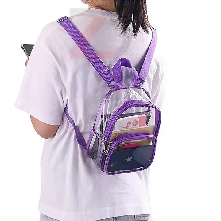 children backpacks kindergarten schoolbag summer cute transparent back packs pvc school bags kids backpack clear