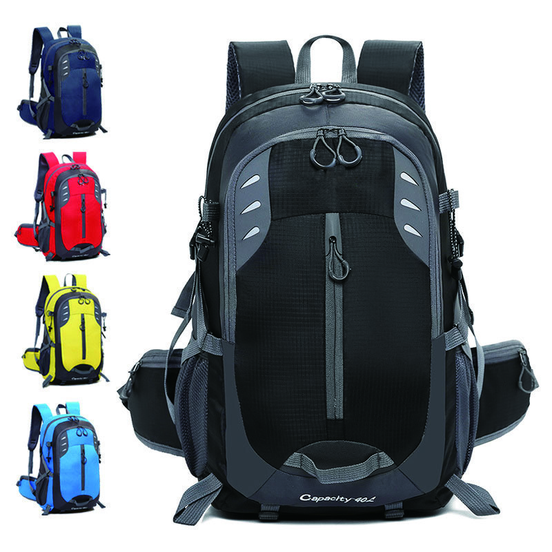 Trending custom mens trekking mountain back pack bag outdoor camping waterproof travelling backpack