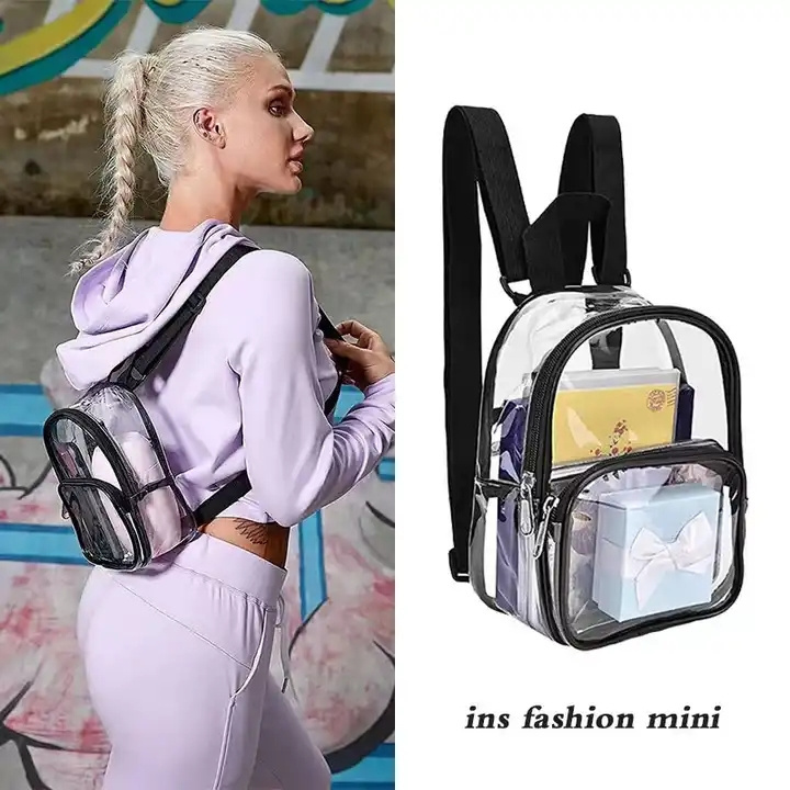 children backpacks kindergarten schoolbag summer cute transparent back packs pvc school bags kids backpack clear