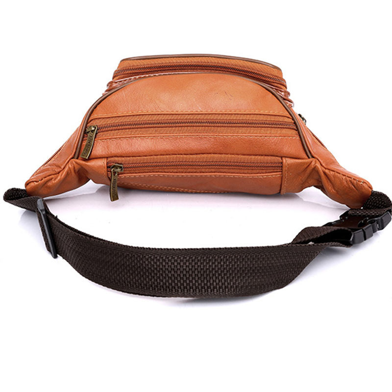 Fashion New Waterproof Waist Bag Hip Packs Belt Hiking Climbing Outdoor PU Waist Bum Bag