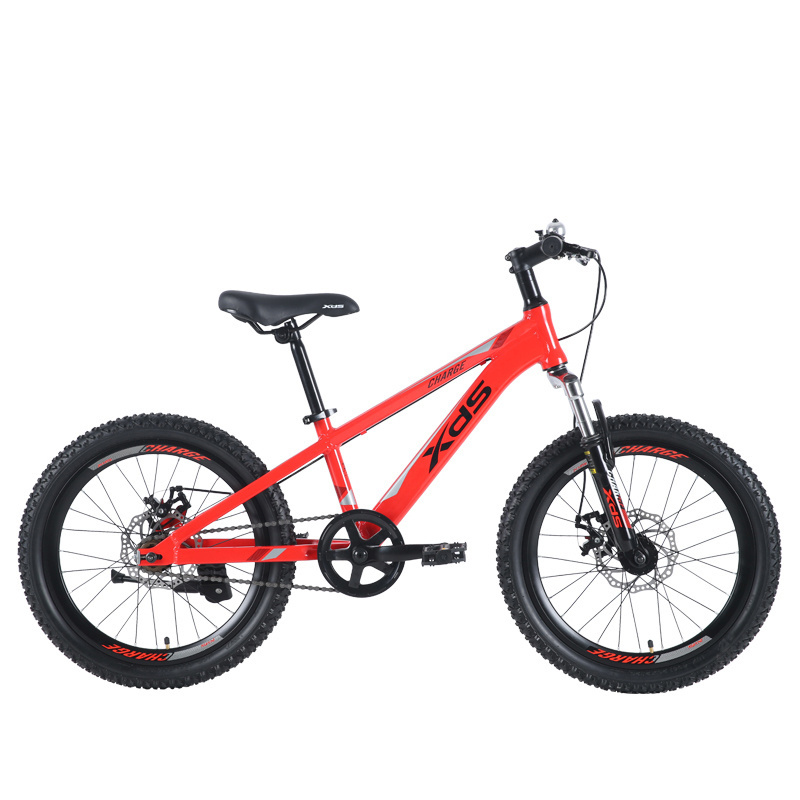 Children's bicycle charge 18 inch 20 inch disc brake aluminum alloy frame single speed student kids mountain bike boys and girls