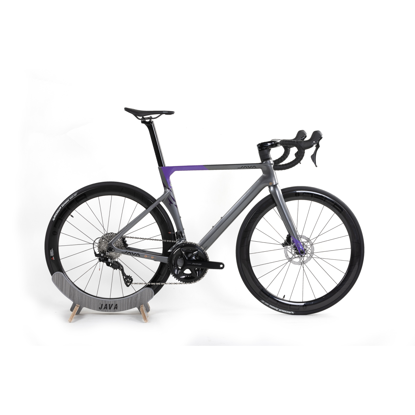 JAVA VESUVIO Full Carbon Fiber Road Bicycle 24 Speed Race Bike R7120 105 Hydraulic Disc Brake Racing Cycling UCI Java Vesuvio