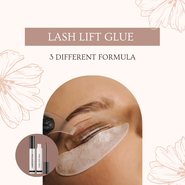 Lash Lift Glue Made in Italy EU approved for eyelashes lamination lashlift professional use water-soluble private label