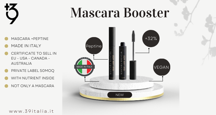 Private Label Mascara Growth products brand booster advanced made in italy wholesale company organic cream face professional