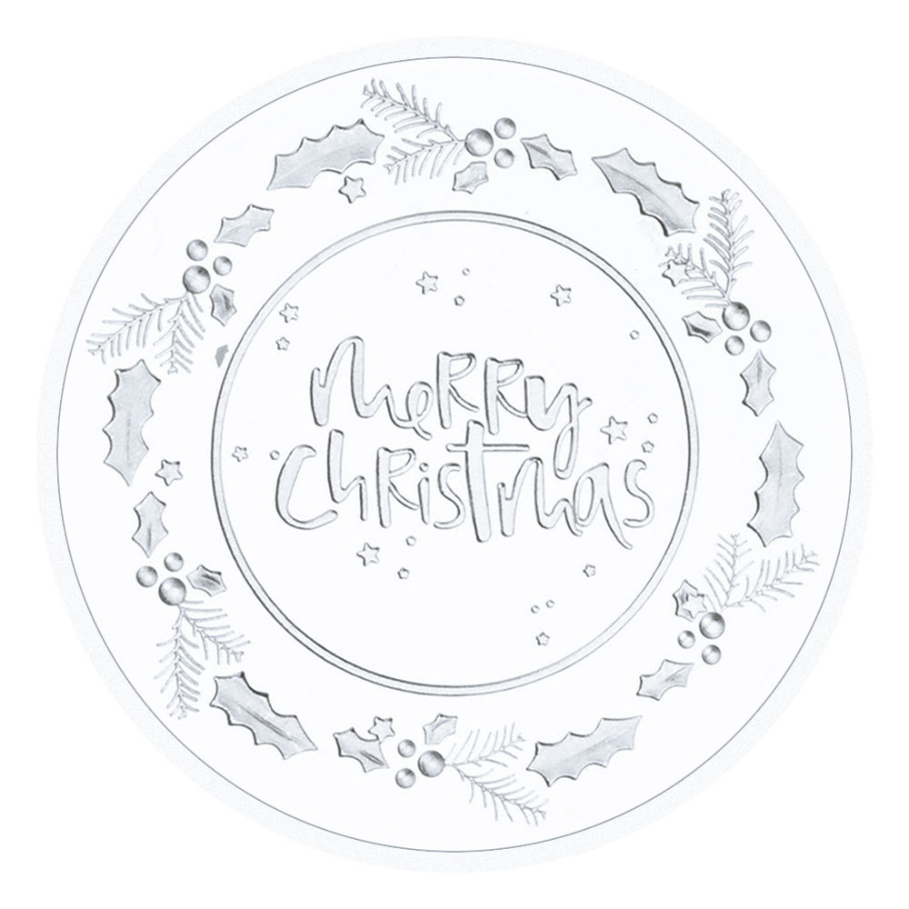 Merry Christmas Commemorative Coins Silver Plated Santa Claus Wishing Coin Happy New Year Home Decorations