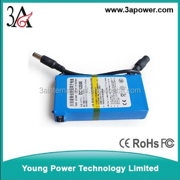 lithium ion battery 36v 48v 24v 60v 96v 15ah with bms charger switch DC plug led light battery camera battery