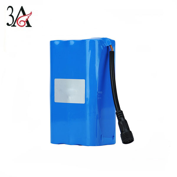 lithium ion battery 36v 48v 24v 60v 96v 15ah with bms charger switch DC plug led light battery camera battery