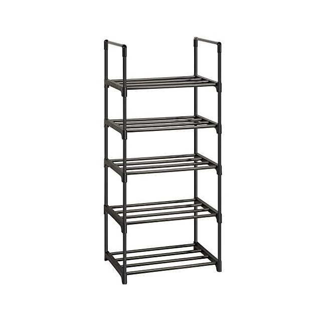 Standard Size Shoes Rack Antique Style Boot and Shoes Rack Stand Metal Organizer Cabinet Storage Wardrobe