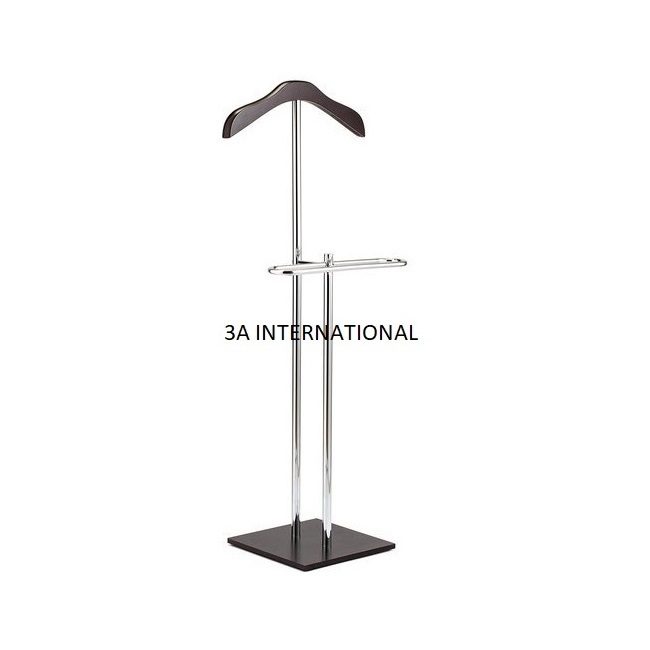 High Standard Quality Customized Size & Design Light Brown Finished Coat Stand For Office Home Living Room Changing Room Use