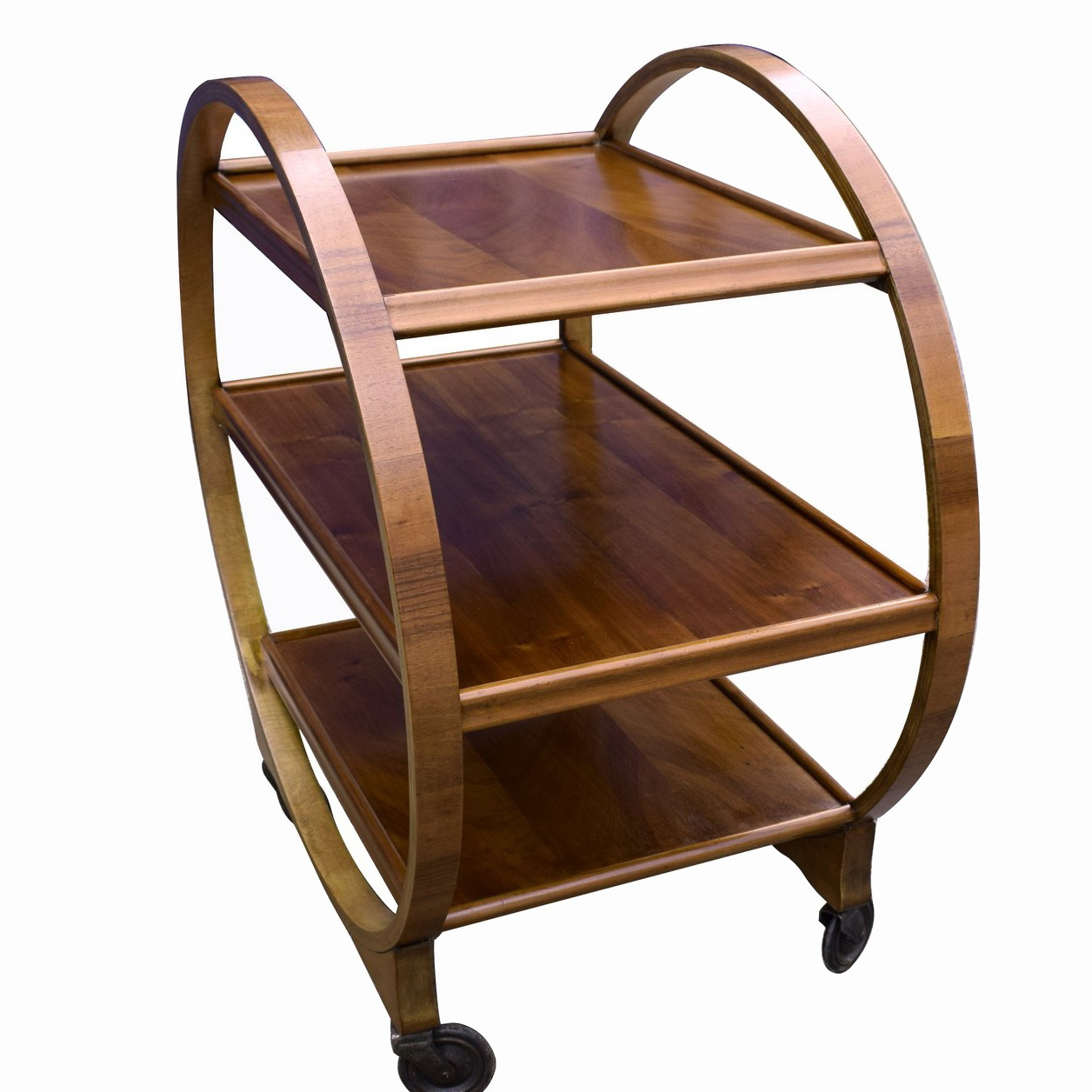 Exclusive Design Home Wedding Hotel Restaurant Furniture Luxury Bamboo Kitchen Food Tea Coffee Serving Trolley Hot Sale