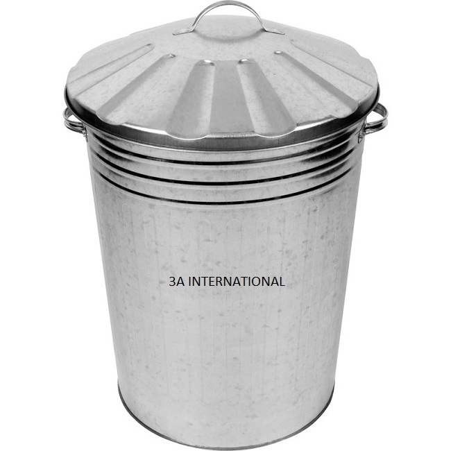 High Standard Quality Garbage Bin Trio Dustbin Antique Finished Customized Size For Airport Trash Bin At Lowest Price