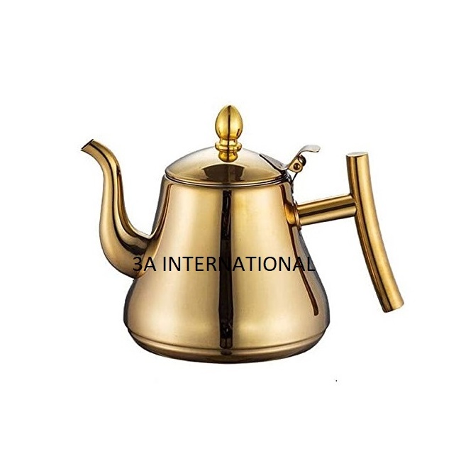 Kitchenware Equipment Catering Pot Kettle Coffee and Tea Serving Kettle Metal Tea Pot Arabic Dallah Coffee Pot Hot Selling