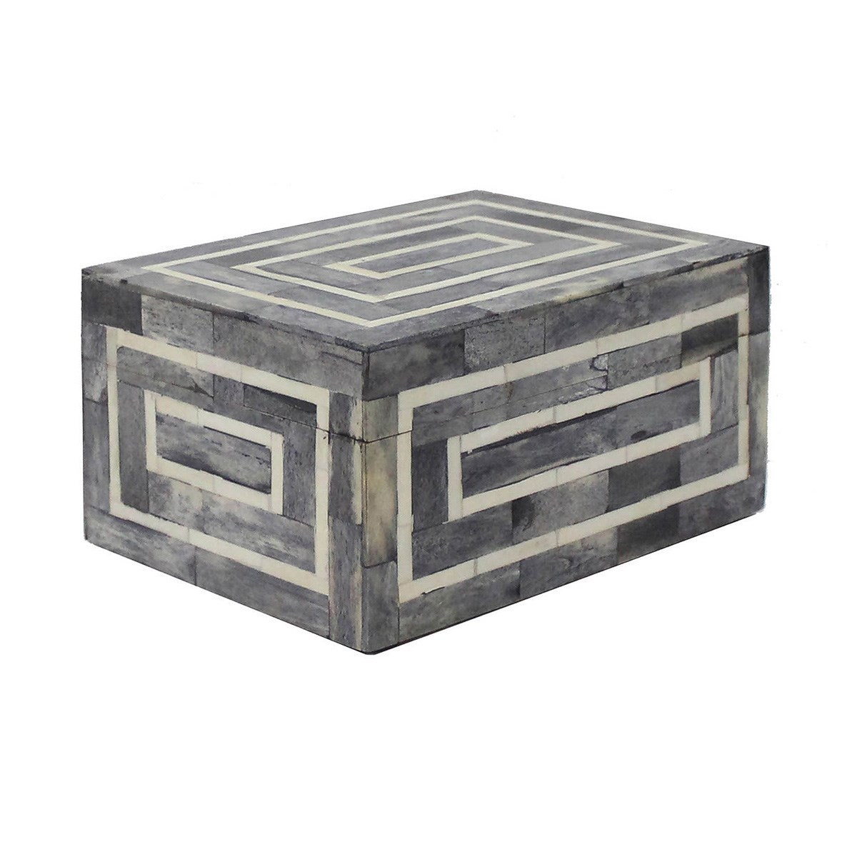 Hot Selling Bone Inlay Finished Wooden Storage Box Handmade Decorative Jewelry Box for Home Goods Storage