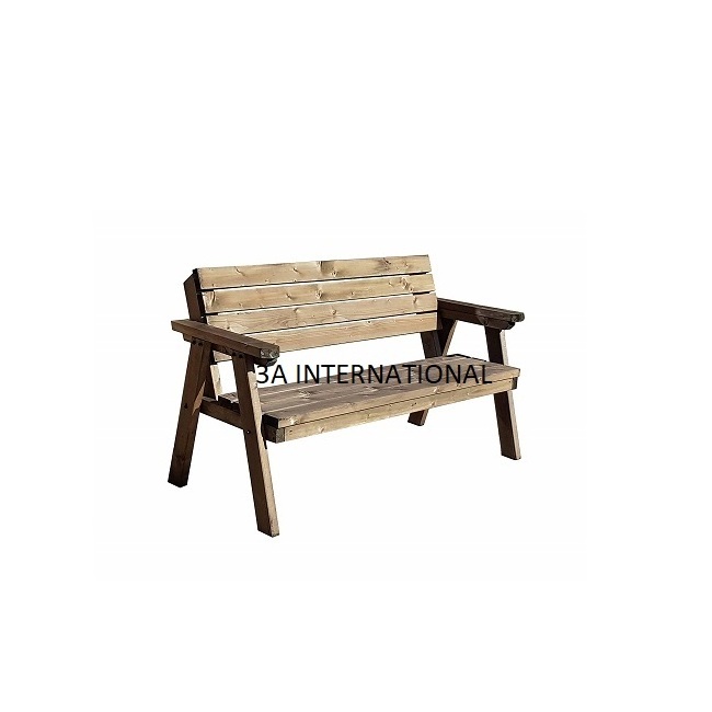 Hot Selling Outdoor Garden Bench Iron Metal Antique Finished Outdoor Decorative Bench Manufacture & Supplier