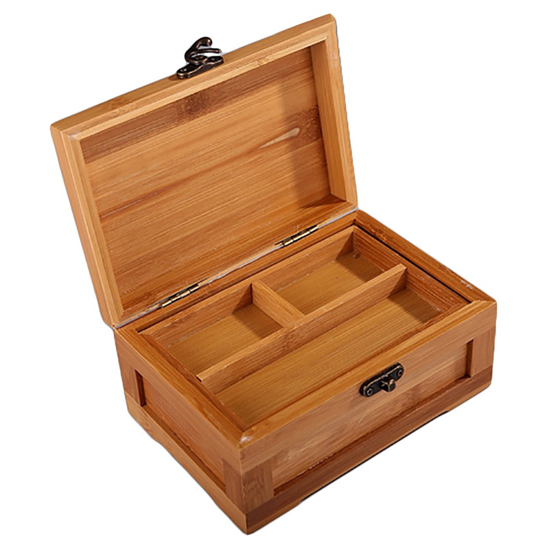 Home Accessories and Jewellery Gift Box Multi-purpose Trending Wooden Box Ear ring and Necklace Storage Box Hot Sale