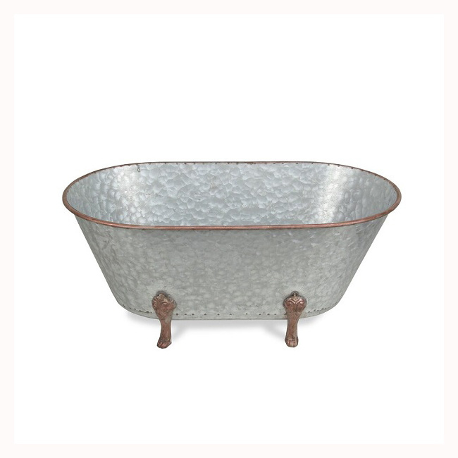 Handmade Decorative Pure Copper Indoor Furniture Freestanding Bath Tub for Hotel Home Bathroom Usage At Best Quality