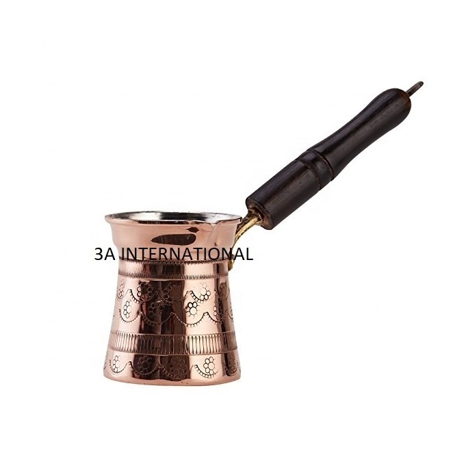 Unique Style Royal Coffee Pot Hammered Design Pure Metal Urn For Tabletop Decorative Copper Teapot ( All Size Are Available)