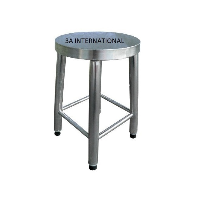 Best Quality Metal used Stainless Steel Bar Stool For Living Room Use Furniture Ware Stool Comfortable To Sit At Low Price