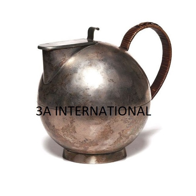 Elegant Design Gold Plated Arabic Tea Pot Kitchenware Equipment Catering Tea Pot Handmade Decorative Coffee Serving kettle