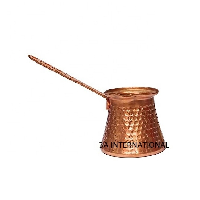 Unique Style Royal Coffee Pot Hammered Design Pure Metal Urn For Tabletop Decorative Copper Teapot ( All Size Are Available)