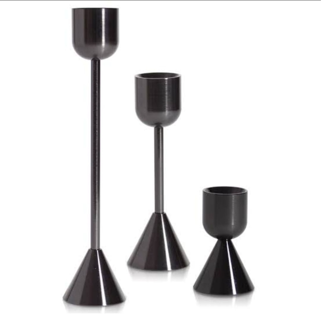 New Arrival Looking Candle Light Dinner Decorative Tabletop Candle Votive Premium Black Finished Candle Votive Holder