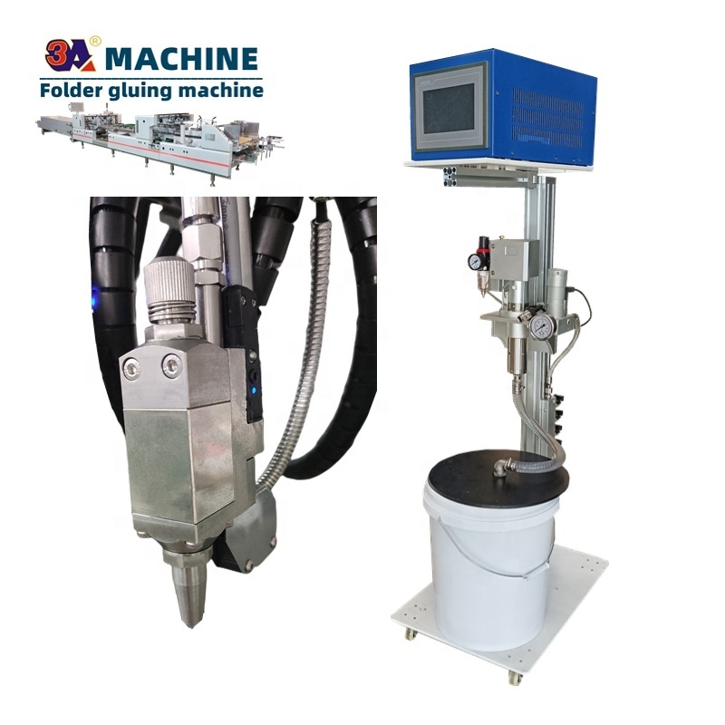 Gluing Machine Cold Glue Gun Automatic Cold Glue System For Point Or Line Spray Pasting Machine