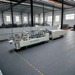 CQT-800WK-2  corrugated box folder gluer machine cardboard  corrugated box folder gluer machine  machine