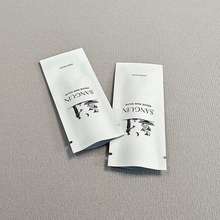 5ml 10ml Cosmetic Sachet Sample Heat Seal Packaging Bag Three Side Seal Perfume Serum Cosmetic Sample Packets