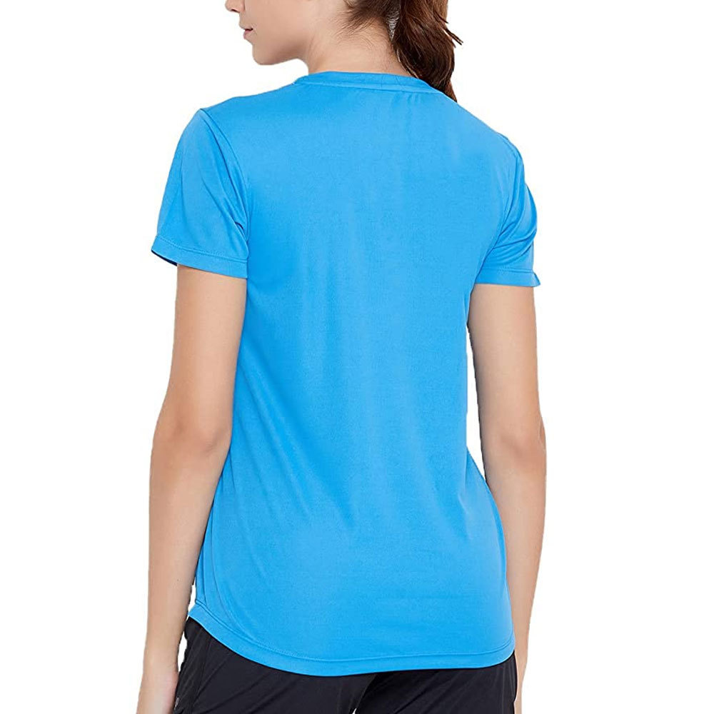 100% High Quality Polyester Made Breathable women t Shirts / Short Sleeve Women's T Shirt For adults for sale in bulk quantity