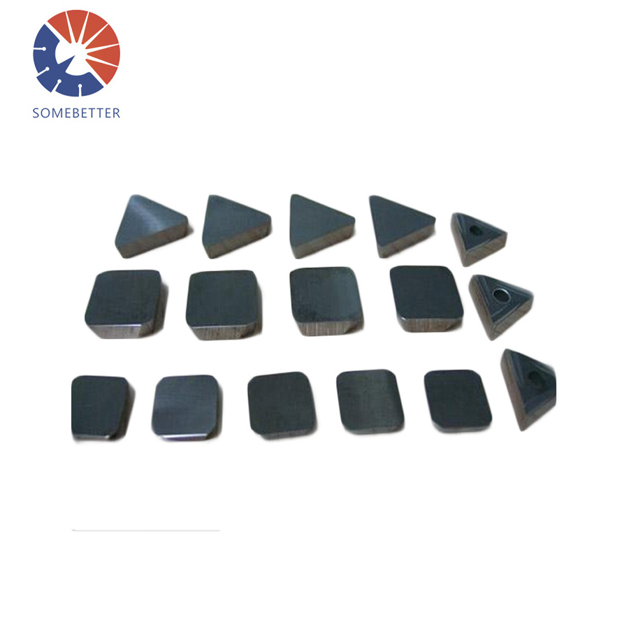 solid CBN inserts for machining cast iron,hardened steels,RNMN/RNGN