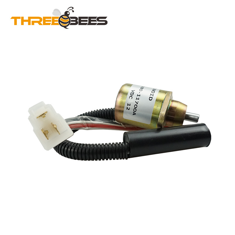 generator engine Oil stop solenoid  KM2V80-11700A-12V  fuel shut off solenoid valve