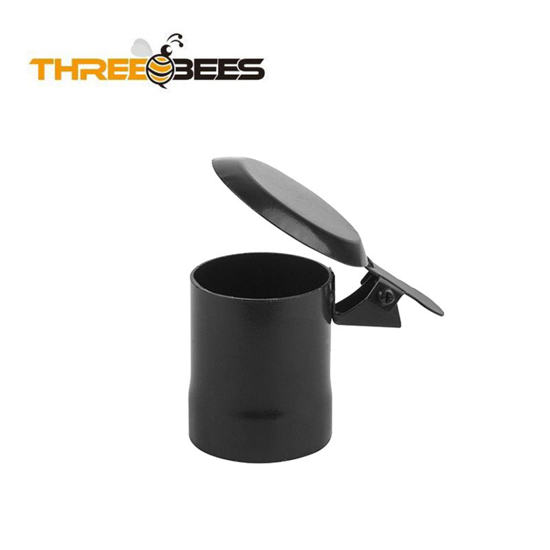 Black Coated Generator Set Rain Cap Exhaust Pipe Cover For Generator Canopy