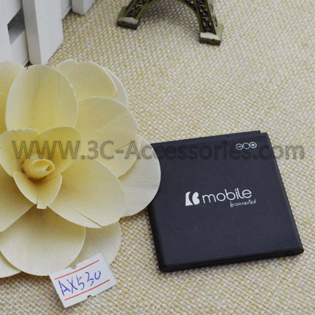 Hot Sale Mobile Phone 3.7v 1200 mAH Li-ion Rechargeable Battery Bmobile AX-530 In Stock