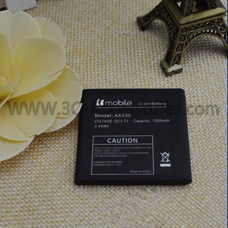 Hot Sale Mobile Phone 3.7v 1200 mAH Li-ion Rechargeable Battery Bmobile AX-530 In Stock