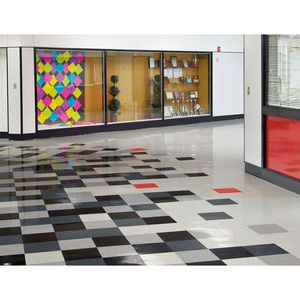 Homogeneous  Floor Vinyl Sheet  Commercial VCT Tile   Vinyl Flooring