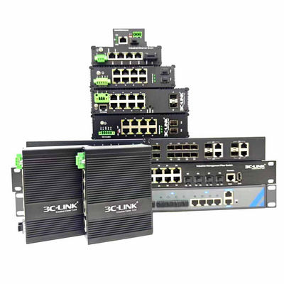 High Quality 6 port Switch 4 port POE + 2 port optic POE switch 24V 48V Industrial network Switch with