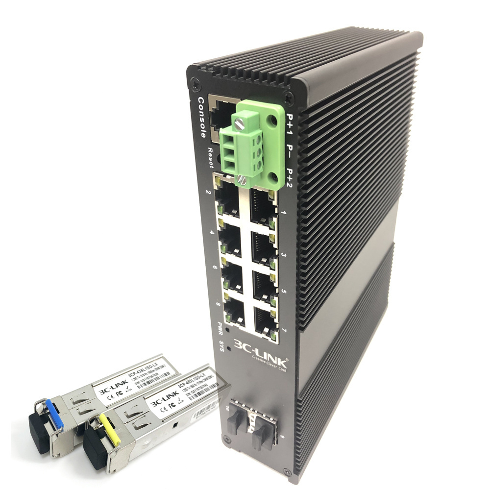 8 port poe reverse 10/100/1000m poe switch switch 2 SFP unmanaged or managed manager gigabit 48 v poe switches