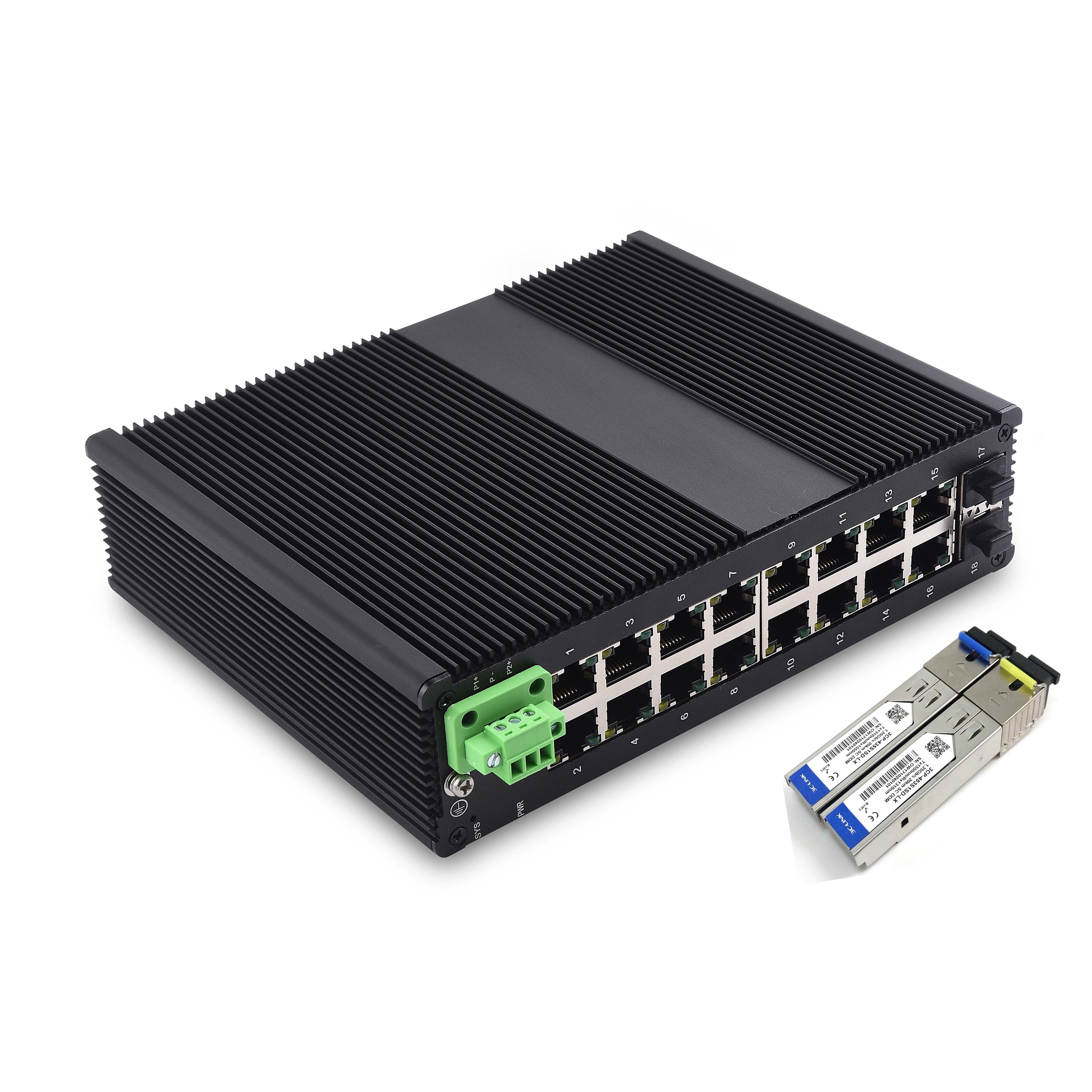 3C-LINK network Switch 48v  16 port poe switch gigabit 1 2 4 8 16 24 Port Poe Switch Ethernet For School Security