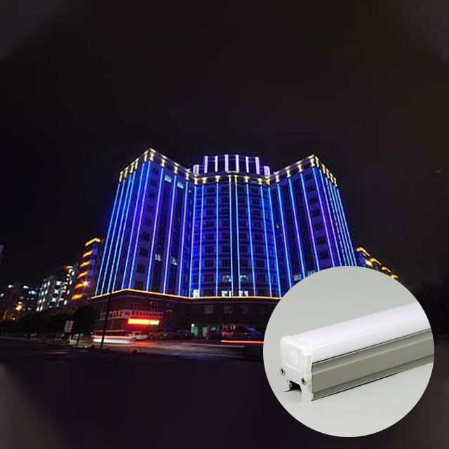 Linear Led Light Bar Pixel Module Decoration Exterior Illumination Facade Lighting waterproof Wall Washer single color light bar